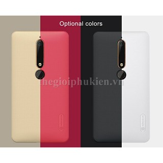 Ốp lưng Nokia 6 2018 chính hãng Nillkin dạng sần