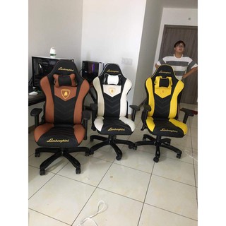 Ghế Gaming LAmborghini màu Vàng