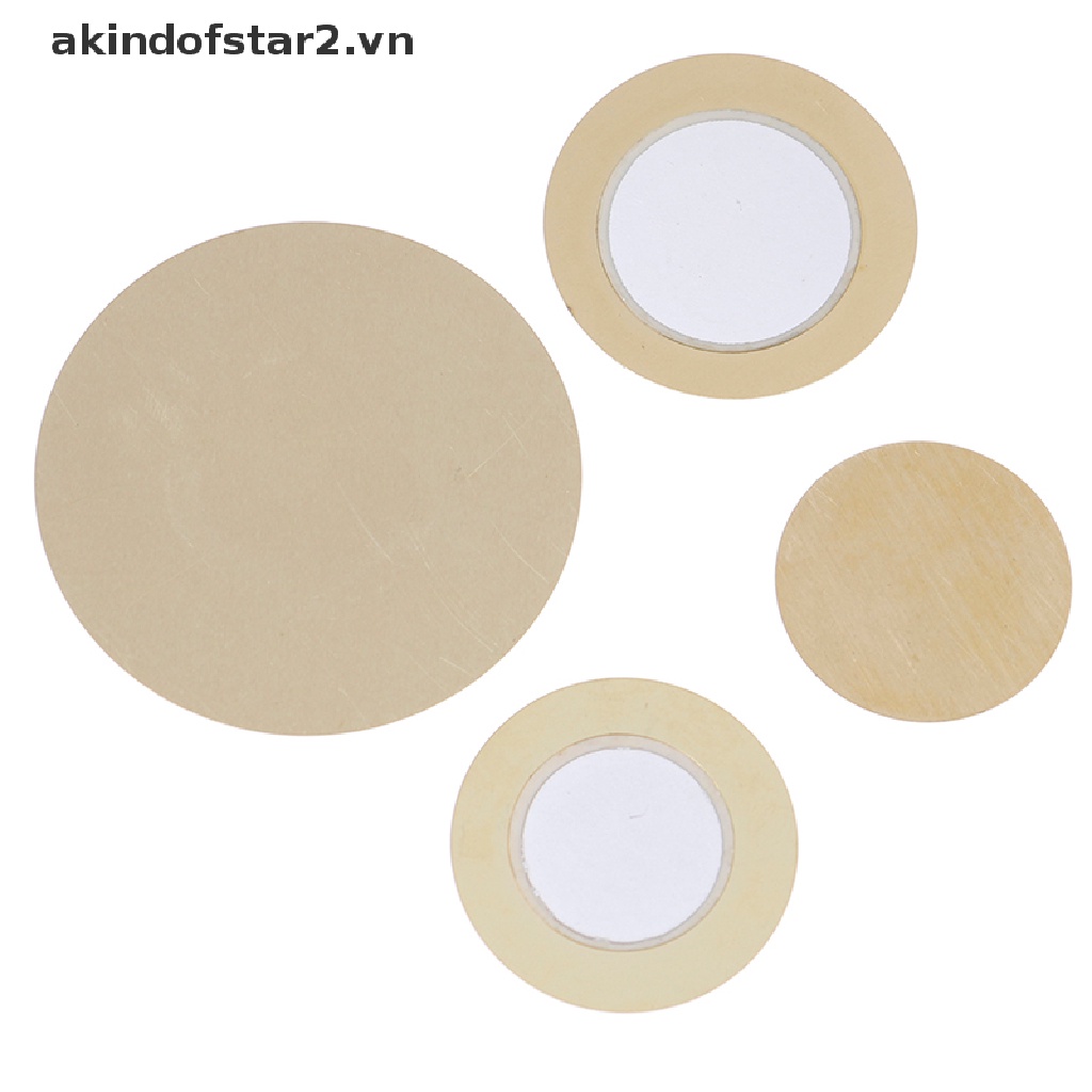 10 đĩa trống kích hoạt cảm biến âm thanh piezo 12-50mm