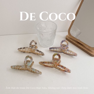 Kẹp tóc nữ DECOCO ACC The Marble vân đá DECOCO ACC ACCESSORIES