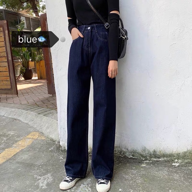 Thanh lý quần bò ống xuông size L