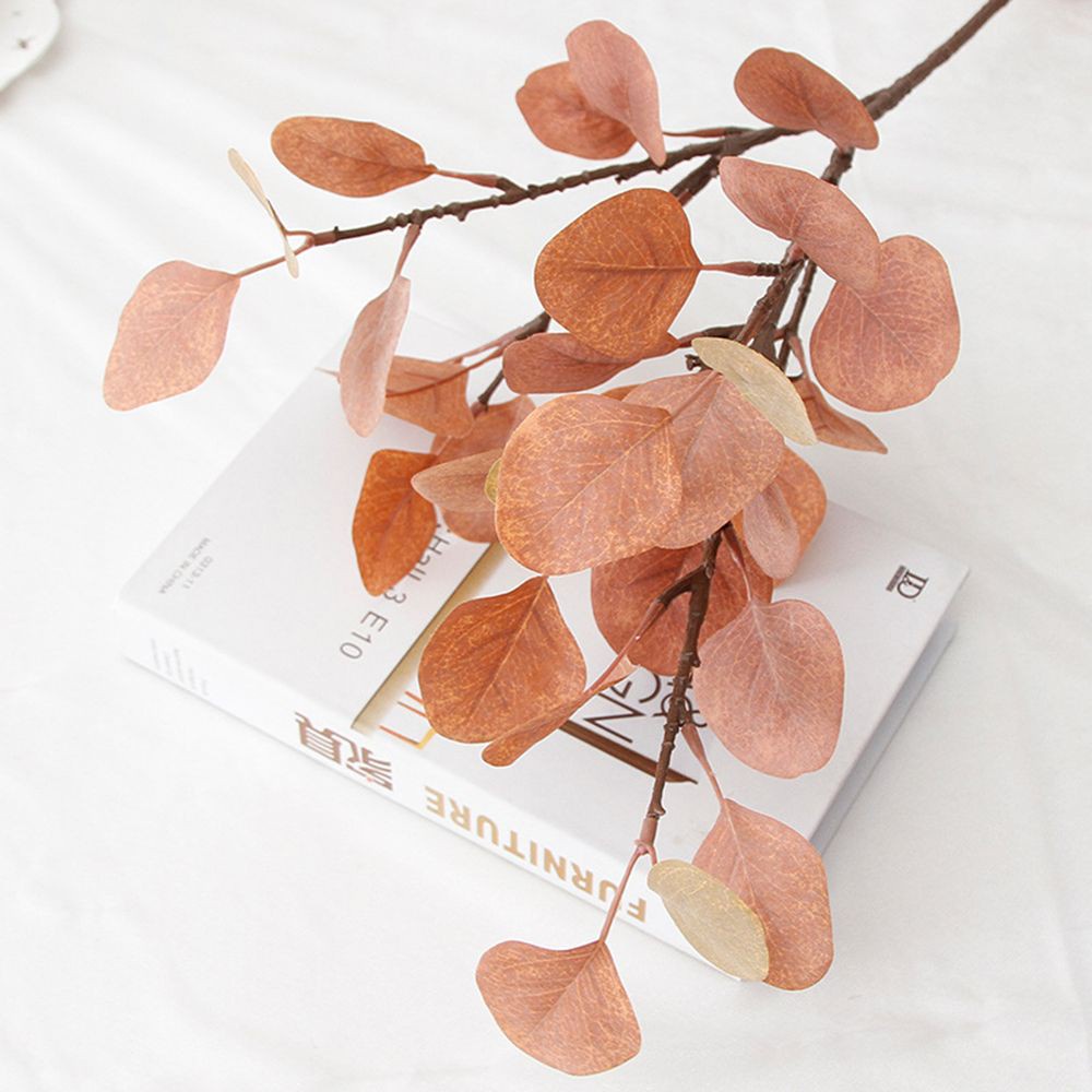 Lá Cây Bạch Đàn Nhân Tạo Nhiều Màu Trang Trí Nhà Cửa Diy