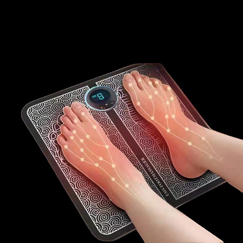 Thảm massage chân EMS giảm tình trạng tê nhức chân giúp lưu thông khí huyết 8 chế độ