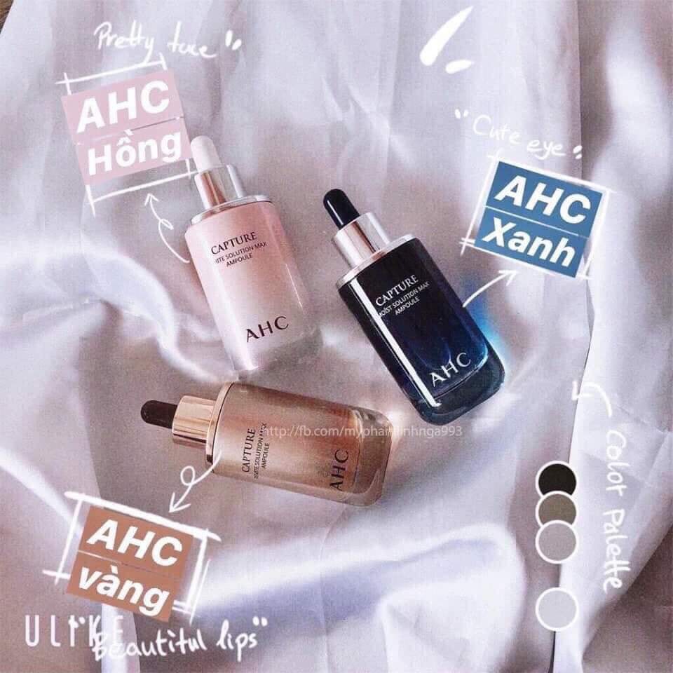 COMBO AHC SERUM  VÀ KEM CHỐNG NẮNG