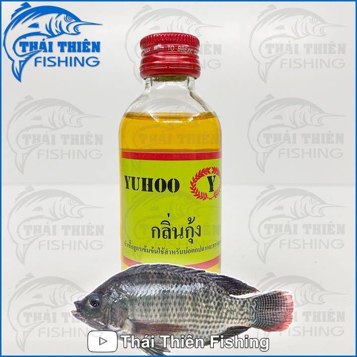 Tinh Mùi Câu Cá Thái Lan Mùi Tôm Câu Cá Rô Phi Chai 60lm Dùng Câu Sông Tự Nhiên Hồ Dịch Vụ