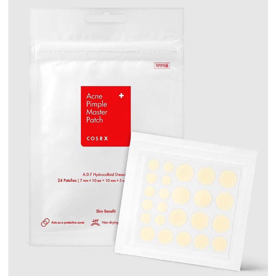 Miếng dán mụn Cosrx Acne Pimple Master Patch 24 miếng hút dịch, gom cùi mụn