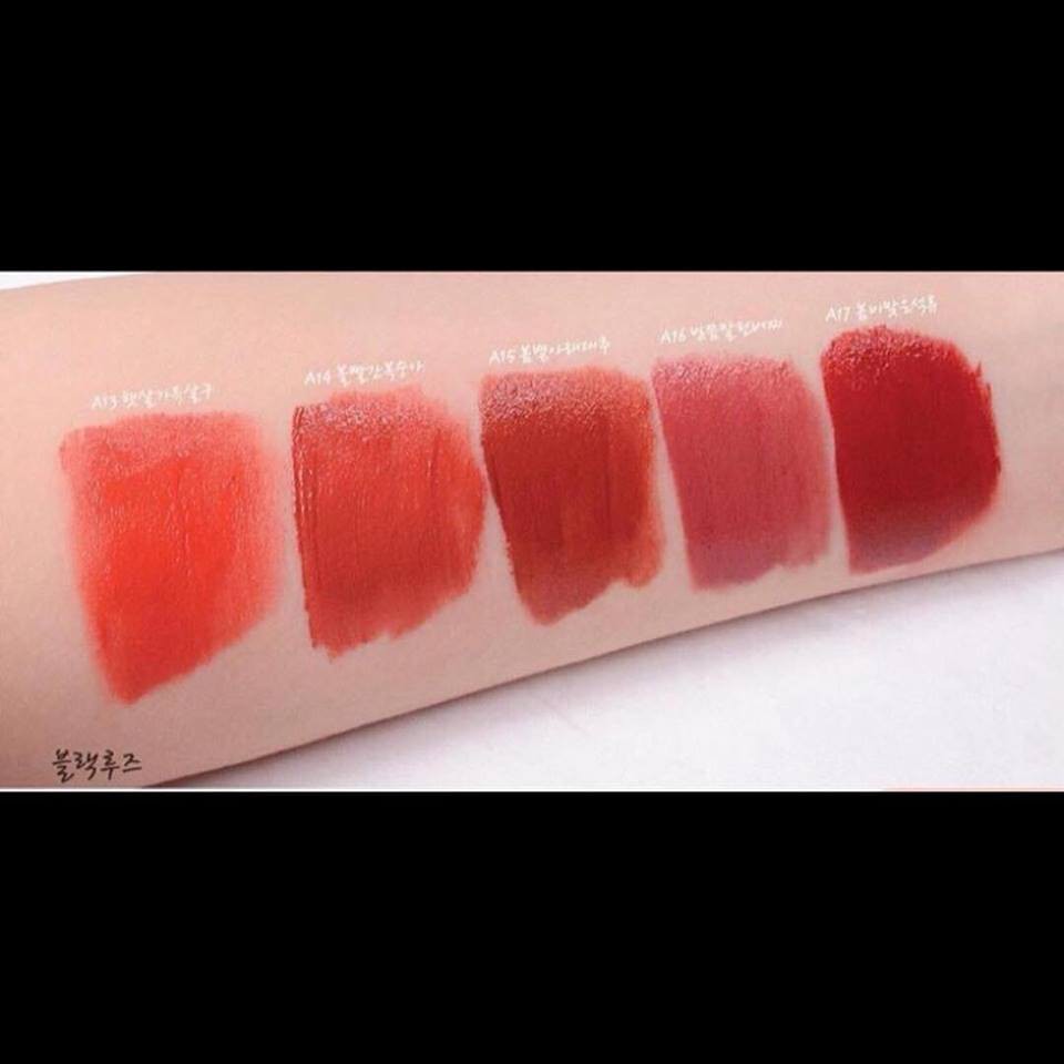 Black rouge kem lì bảng mới A13->A17 | Thế Giới Skin Care