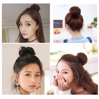 Miếng Độn Tóc, Búi Tóc Phồng Tròn Củ Tỏi , Hỗ Trợ Búi Tóc