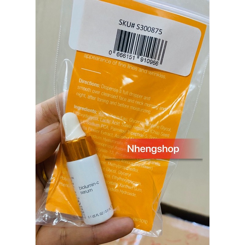 Tinh chất làm mờ thâm nám, chống lão hóa Dermalogica BioLumin - C Serum