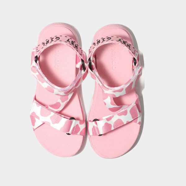 Sandal Shondo Girly quai bò sữa hồng GIM7171