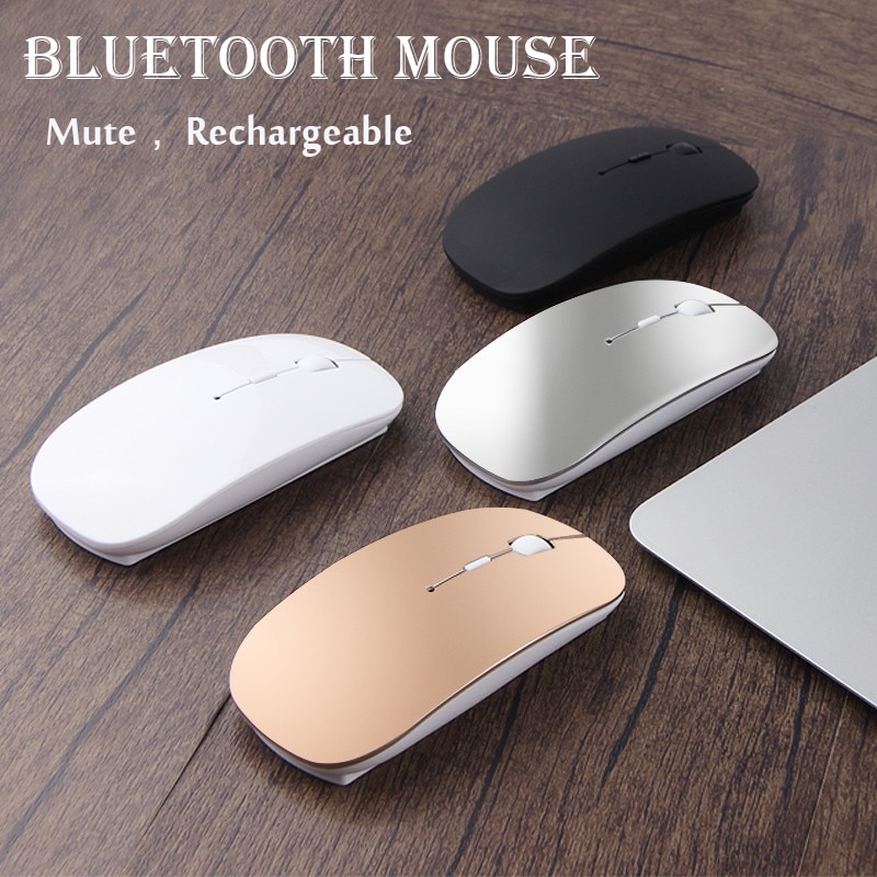 Chuột máy tính không dây bluetooth sử dụng được cho iOS Android Microsoft có đầu nhận USB