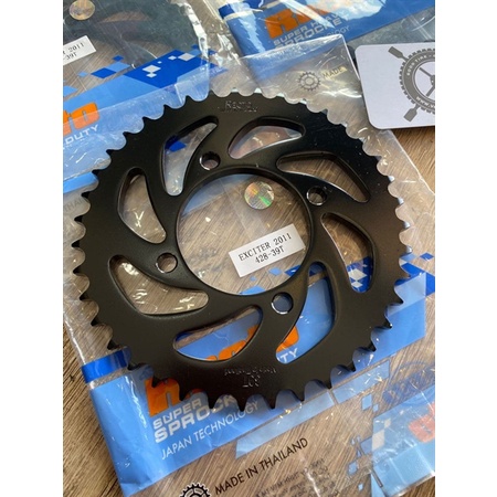Đĩa tải RECTO EXCITER 135-150 các size  38T, 39T, 42T, 43T Made in ThaiLand