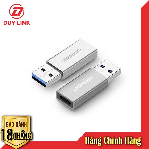 Đầu nối USB Type-C sang USB 3.0 cao cấp Ugreen 30705 chính hãng