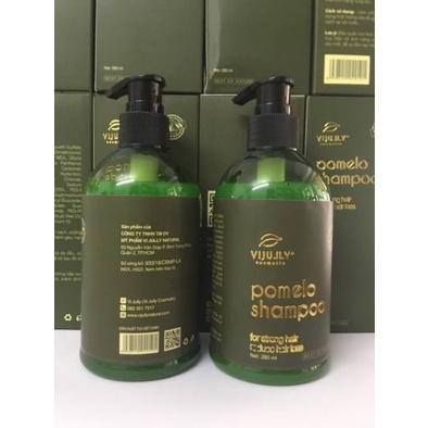 CHAI DẦU GỘI BƯỞI VI JULLY GIẢM RỤNG, LÀM TÓC CHẮC KHOẺ BỒNG BỀNH, KÍCH MỌC TÓC 300ML