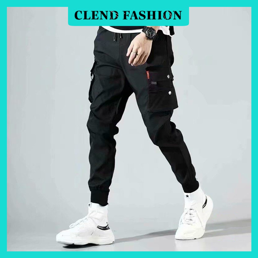 Quần Joger  , Quần Joger Nam Túi Hộp Chất Liệu Kaki Mềm Mịn Thời Trang Clend Fashion JJ4