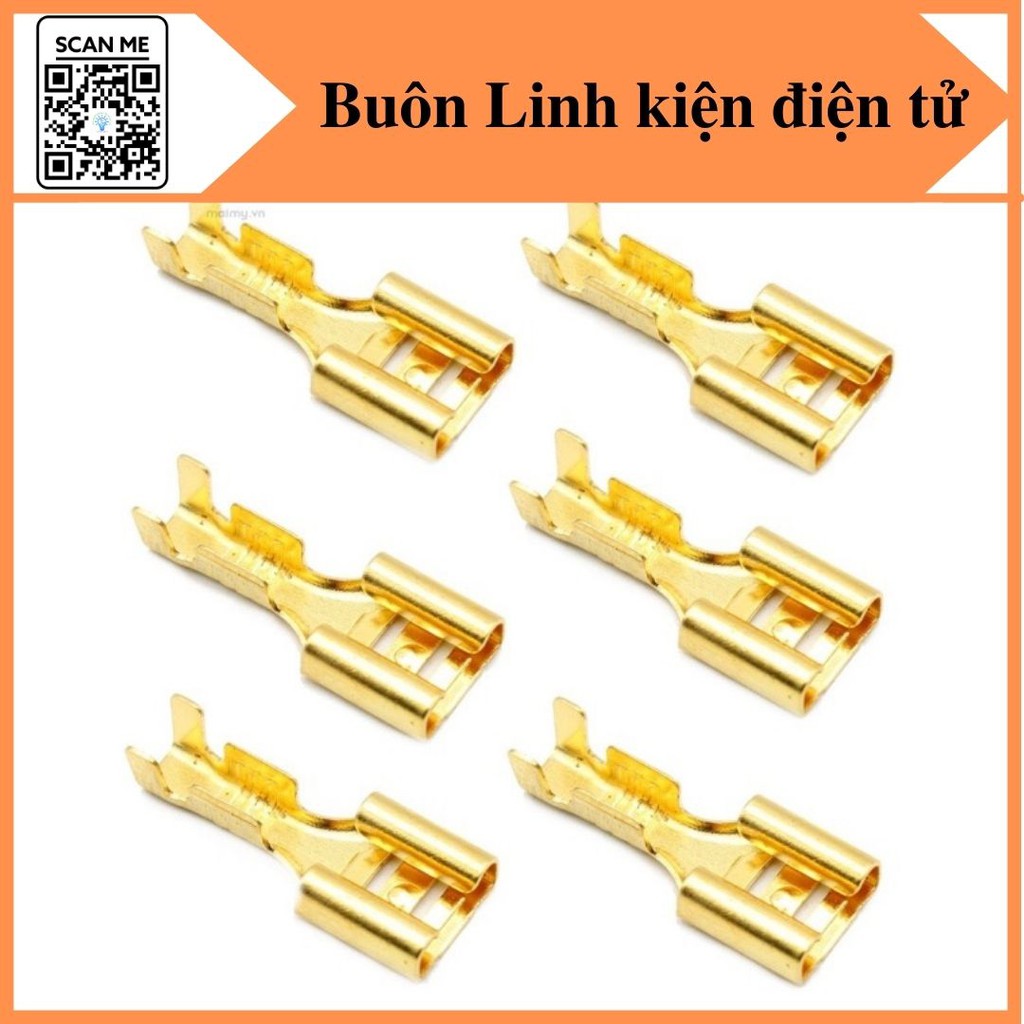 Đầu cos 6.3 mm - Cos Relay - Cos cắm,cos cái