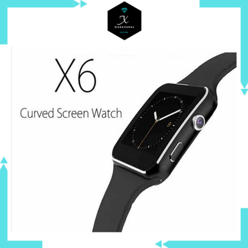 Đồng hồ thông minh Smart Watch X6 màn hình cong