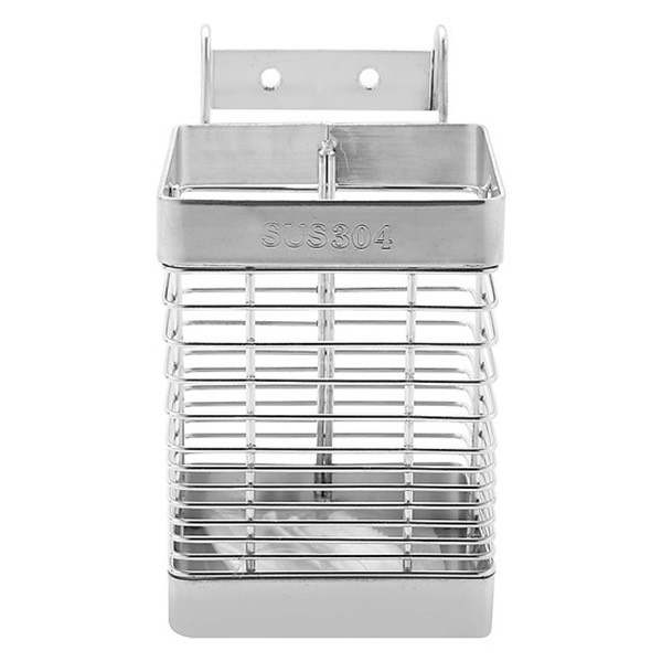 Ống Đựng Đũa inox ĐƠN-ĐÔI-BA có móc cài chịu lực không cần khoan