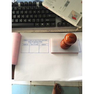 Dấu Hoàn công - bản vẽ hoàn công