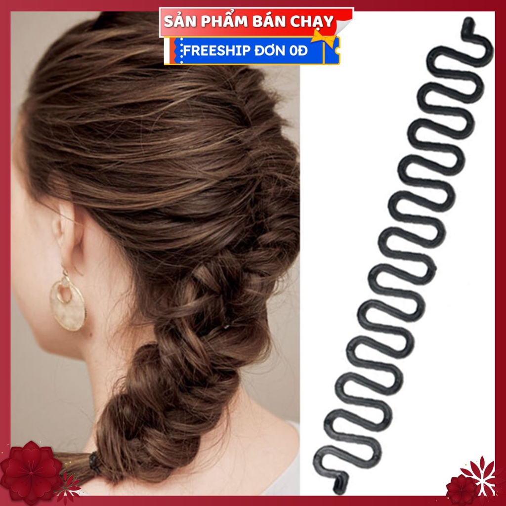 Dụng Cụ Hỗ Trợ Búi Tóc Tạo Kiểu Sóng Hàn Quốc - Chụp Ảnh Cô Dâu