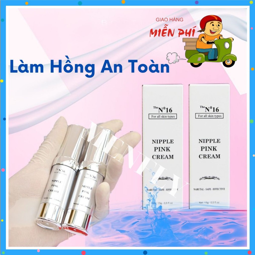 KEM LÀM HỒNG NHŨ HOA Nipple Pink Cream [15mL] Khử thâm làm hồng nhũ hoa, bikini, sẹo thâm | BigBuy360 - bigbuy360.vn