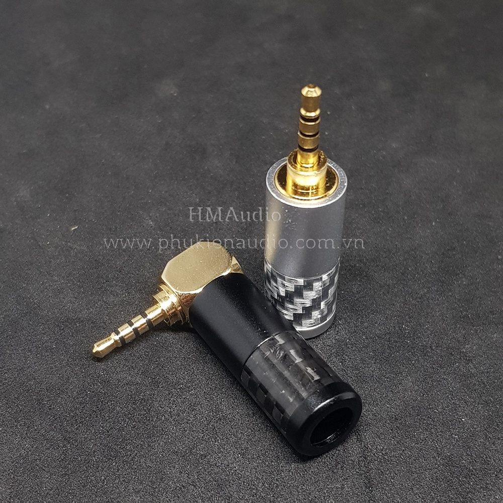 Giắc cắm 2.5mm balanced sợi Cacbon