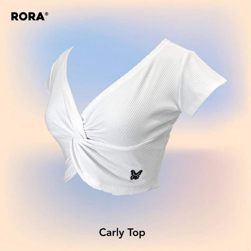 Áo CARLY TOP - Croptop cổ V