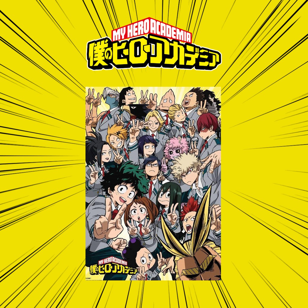 Tấm Postcard giấy 260gsm cao cấp BOKU NO HERO ACADEMIA HỌC VIỆN ANH HÙNG A5 anime chibi ảnh đẹp nhiều mẫu