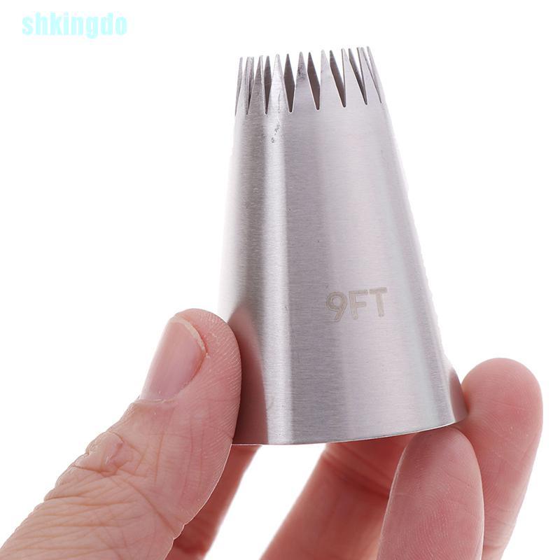 Set 4 Đui Bắt Kem Trang Trí Bánh Bằng Thép Không Gỉ