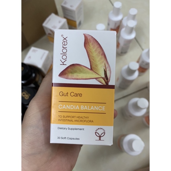 Bill, Hàng Air, Viên uống nấm Candida Balance, loại bỏ hoàn toàn nấm ngứa Candida hộp 30 viên