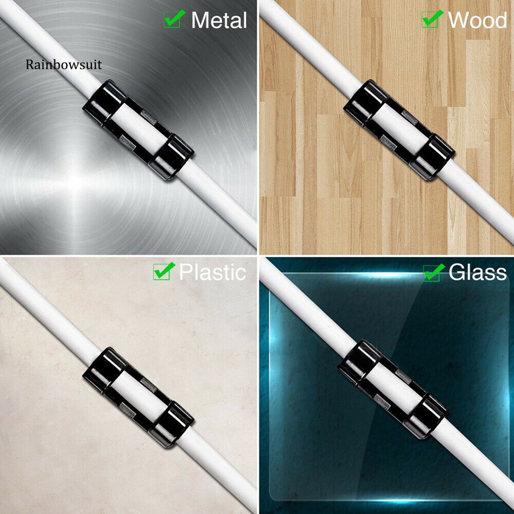 Set 20 / 40 Giá Đỡ Kẹp Dây Cáp Tự Dính Tiện Dụng