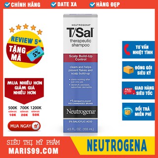 Dầu Gội Đầu NEUTROGENA T/sal Therapeutic Shampoo - Scalp Build-up Control (133ml) _Xchoice