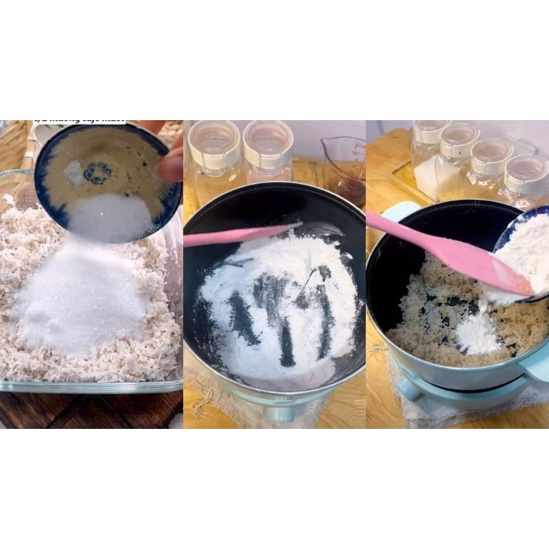1200gram bánh xà lam Bến Tre nướng hương vị nhà làm