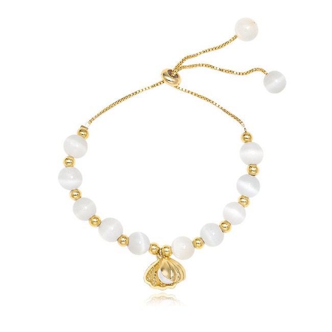 XiaoboACC Lắc Tay Đính Đá Opal Nhân Tạo Thời Trang Cho Nữ