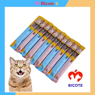 Súp thưởng cho mèo shizuka đầy đủ dinh dưỡng giá rẻ thanh 15g