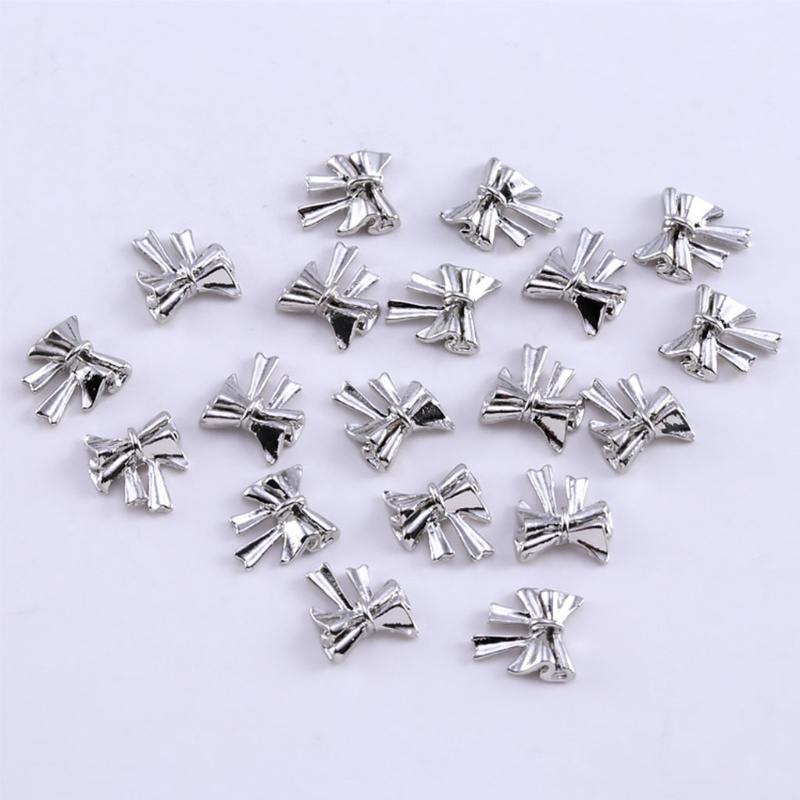 Set 10 Phụ Kiện Trang Trí Móng Tay Nghệ Thuật Hình Trái Tim Xinh Xắn