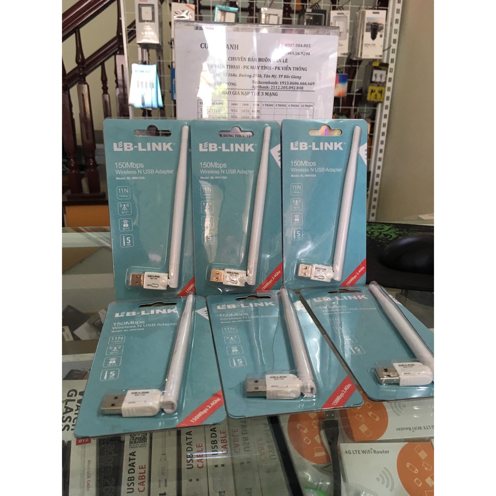 LB - LINK USB Wifi có dâu tốc độ 150Mbps ( Giá rẻ ) | BigBuy360 - bigbuy360.vn