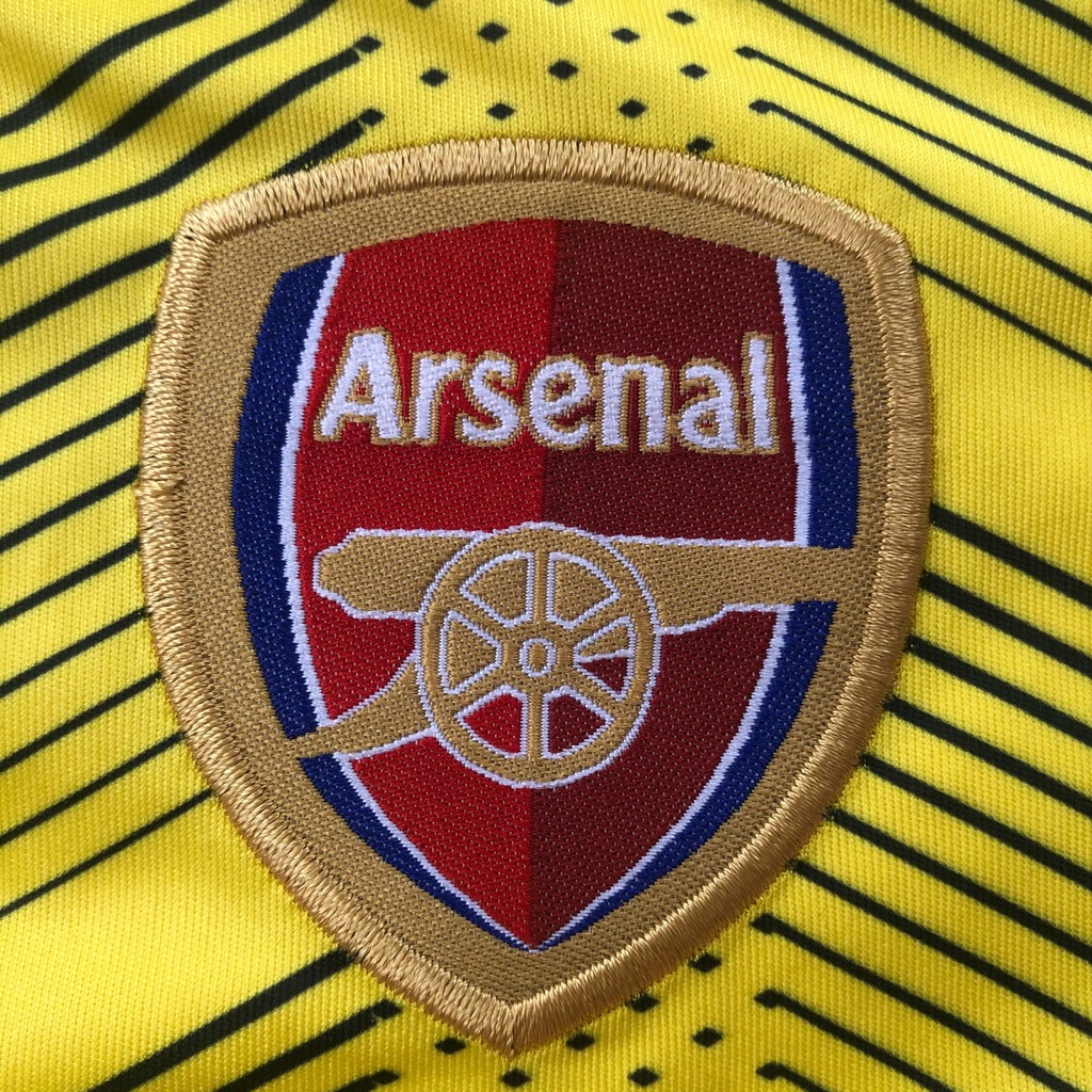 Áo Bóng Đá, Đá Banh, Thể Thao TRẺ EM  Thun Lạnh 4 Chiều Logo Thêu Nổi ARSENAL Đỏ, Vàng, Xanh Biển 20/21 BINGO SPORT