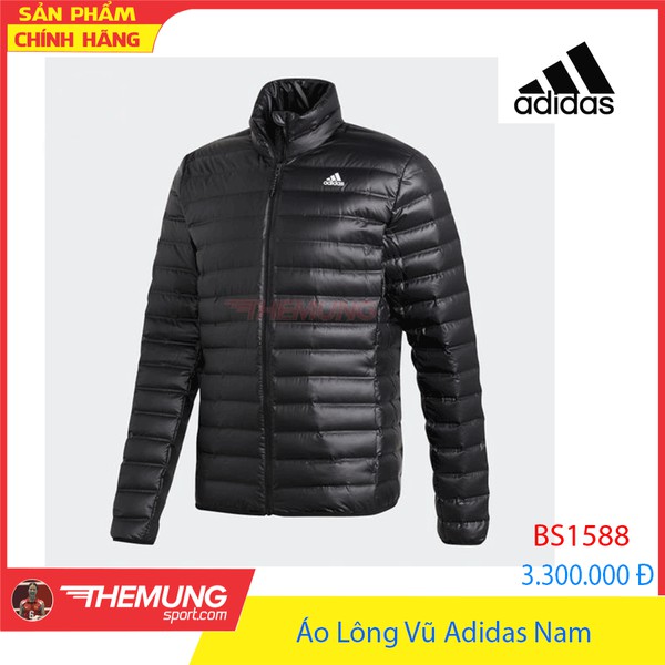 Áo Lông Vũ Nam Adidas Varilite Jacket BS1588 (Đen)