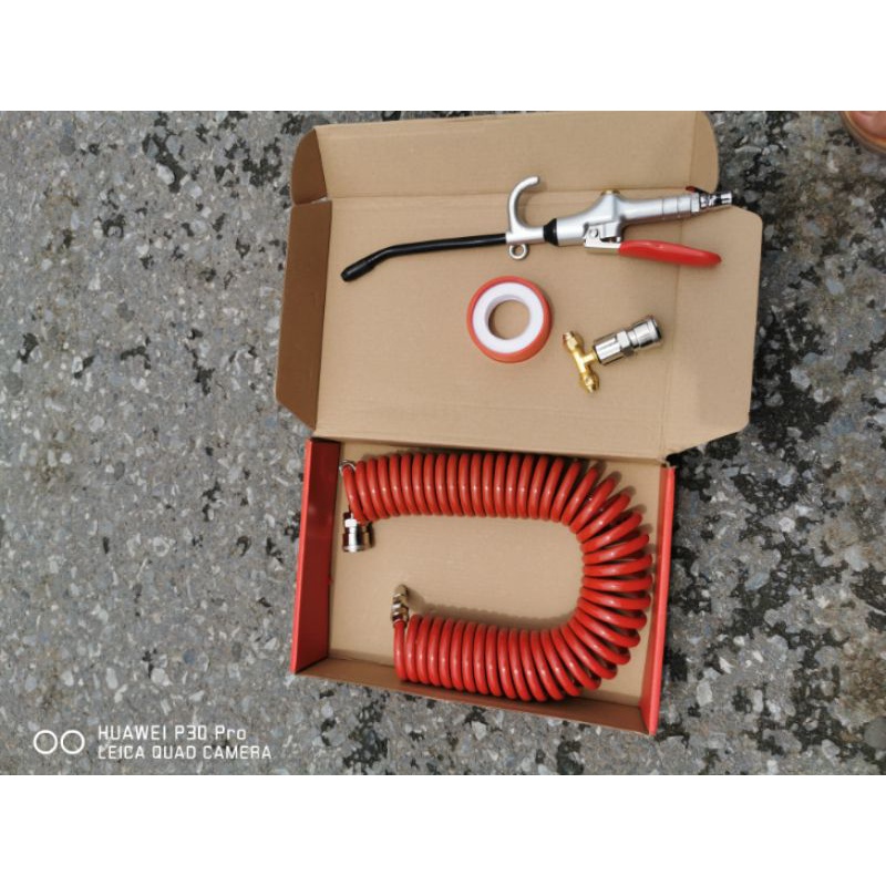 Súng xịt hơi xe, súng hơi xịt cabin xe tải, phủi bụi.