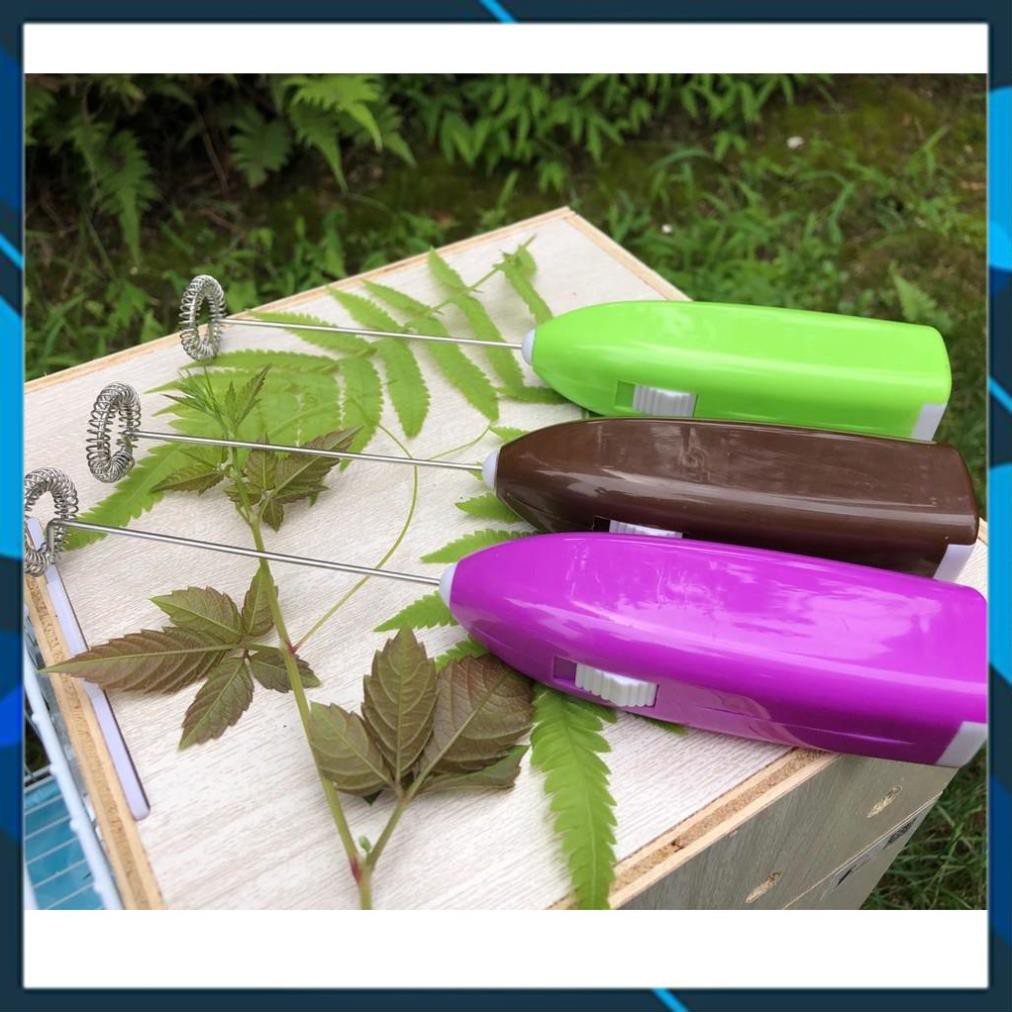 Máy Đánh Trứng Tạo Bọt Cafe Cầm Tay Chạy Pin Tiểu AA