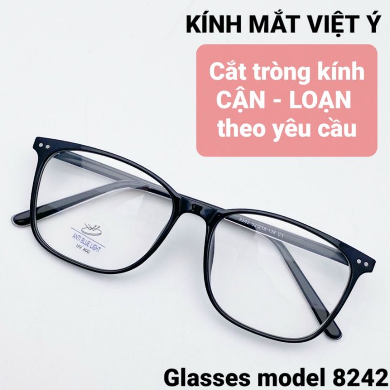 Gọng Kính Mắt Thời Trang Nam Nữ đã lắp sẵn tròng 0 độ