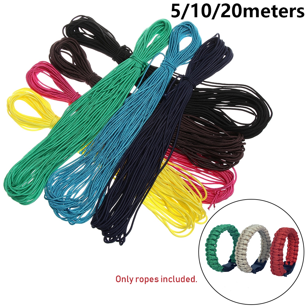 Cuộn dây dù 5/10/20m với 7 màu tùy chọn