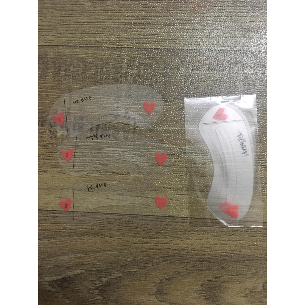 Sét 3 Khuôn Kẻ Mày