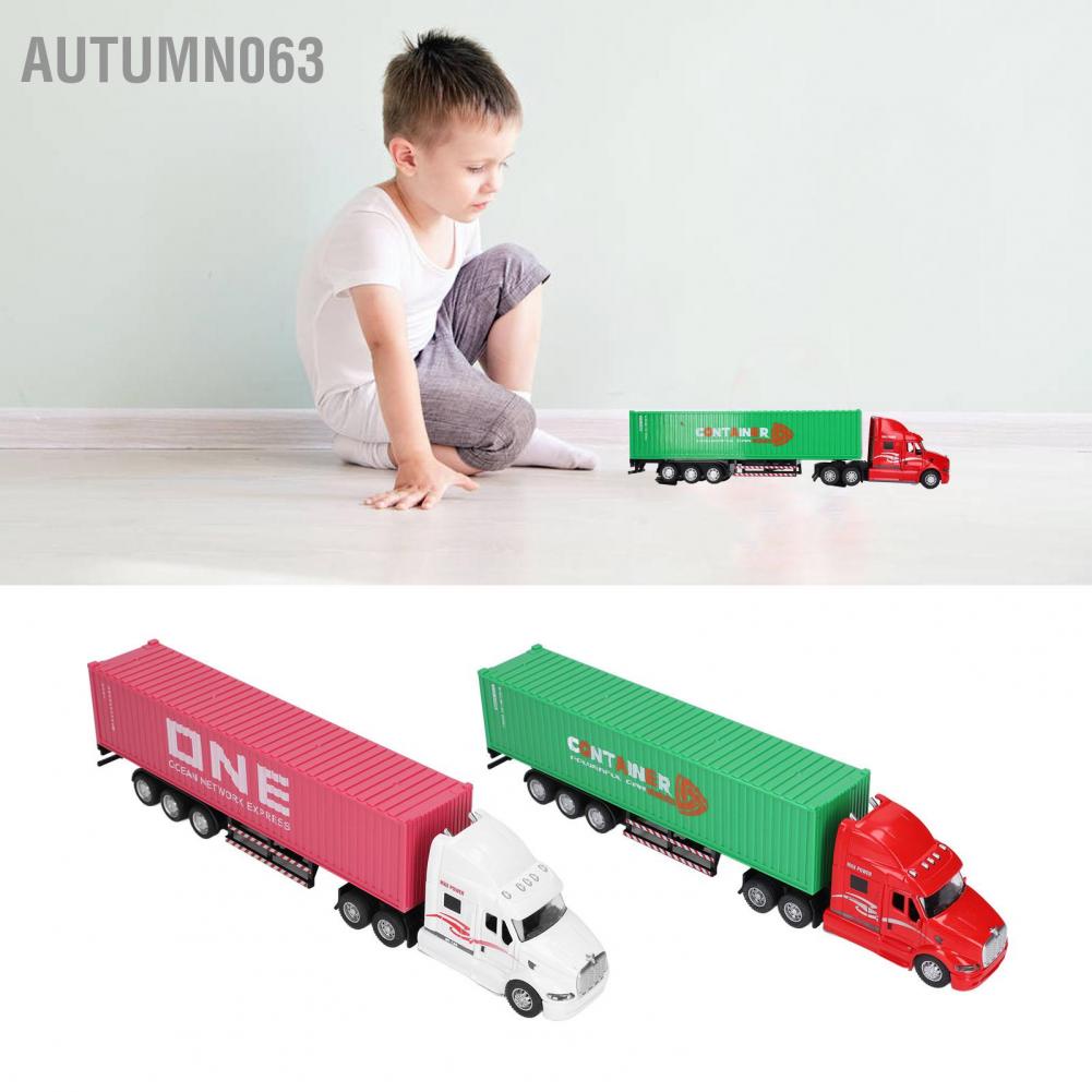 Xe Container Mô Hình 1:48 Đồ Chơi Trang Trí Đẹp Tinh Tế Sinh Động Cho Bé Trên 3 Tuổi Autumn063