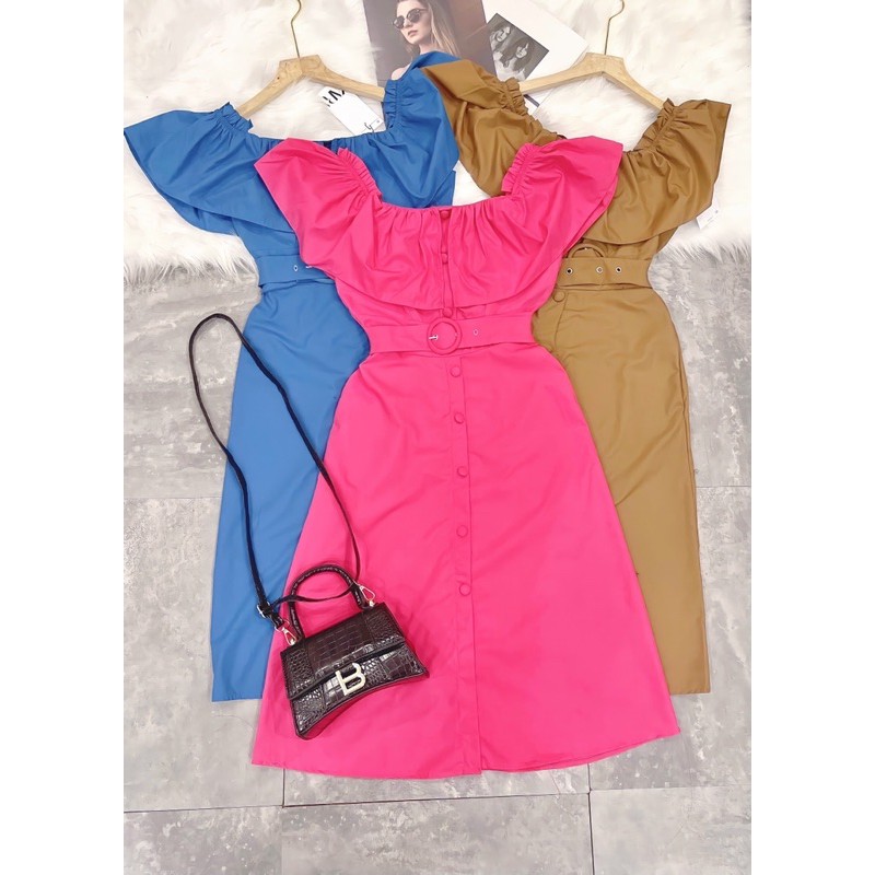 VÁY BÈO VAI CÚC BỌC ĐAI EO | BigBuy360 - bigbuy360.vn