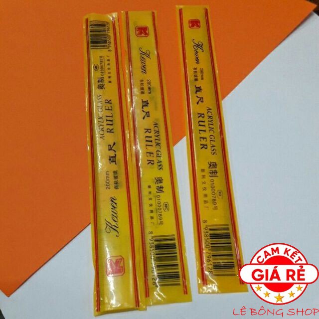 Combo 5 cái Thước kẻ 20cm - 30cm giá rẻ