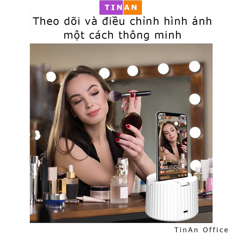 Gimbal Selfie Thông Minh Tự Động Xoay 360° Và Theo Dõi Gương Mặt TINAN Y8, Phù Hợp LiveTrym, Phát Trực Tiếp