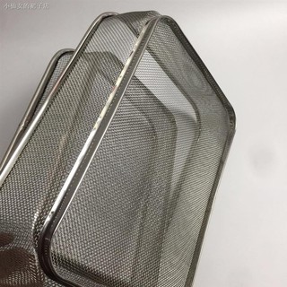 Rổ Inox Đựng Rau Củ Quả Hình Vuông Tiện Dụng