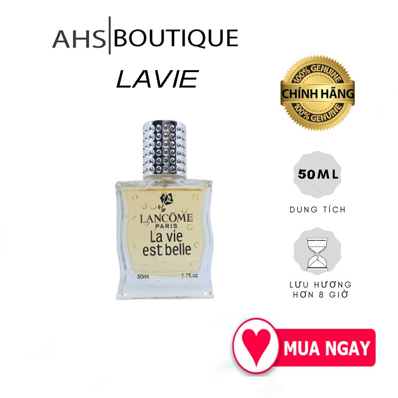 Nước Hoa Nữ Dịu Dàng Lavie Est Thanh Khiết 50ml Chai Gân